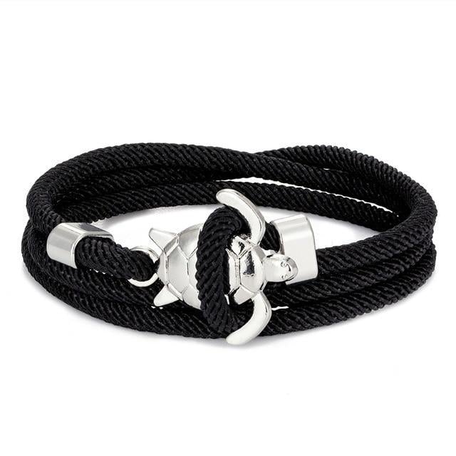 Einzigartiges handgefertigtes Armband mit Meeresschildkröten-Motiv