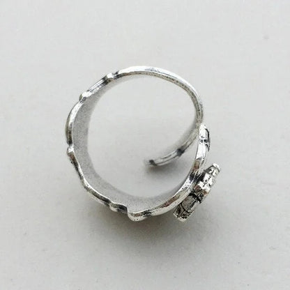 Anpassbarer Eulenlöffelring – Der perfekte Schmuck für Tierliebhaber!