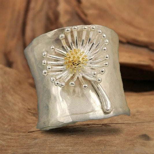 Lebendiger Gänseblümchen-Breitring
