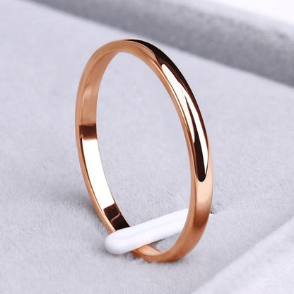 Eleganter zweifarbiger Gold-Silber-Ring