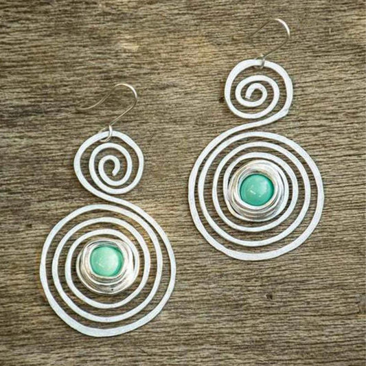 Chice Boho Spiral Ohrstecker