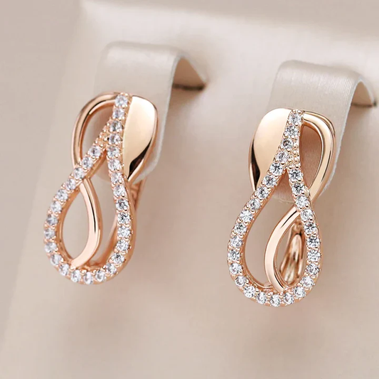 Stylische und schicke Hohl-Tropfen-Ohrringe in elegantem Design