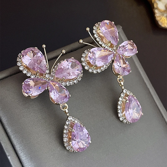 Chic Rosa Gänseblümchen Ohrstecker