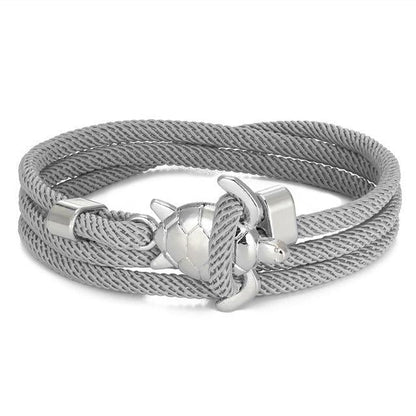 Einzigartiges handgefertigtes Armband mit Meeresschildkröten-Motiv